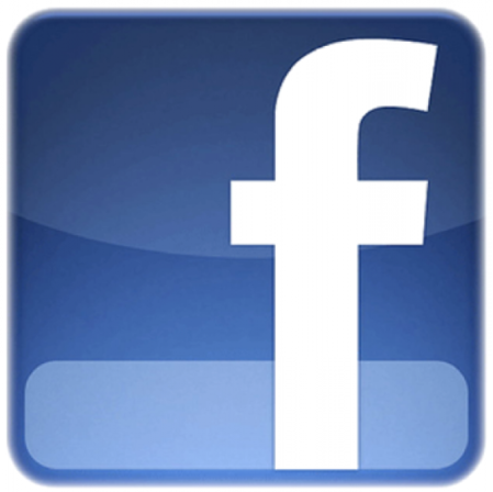 Facebook logo button